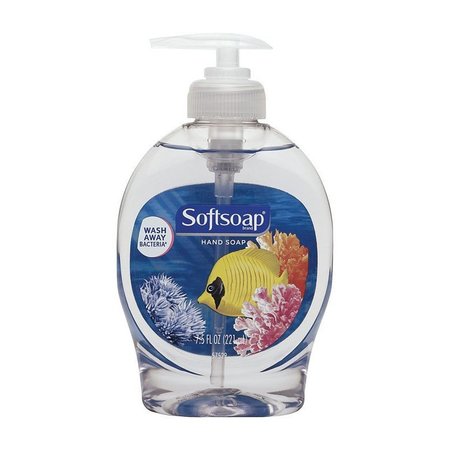 AJAX Softsoap No Scent Antibacterial Liquid Hand Soap US04966A
